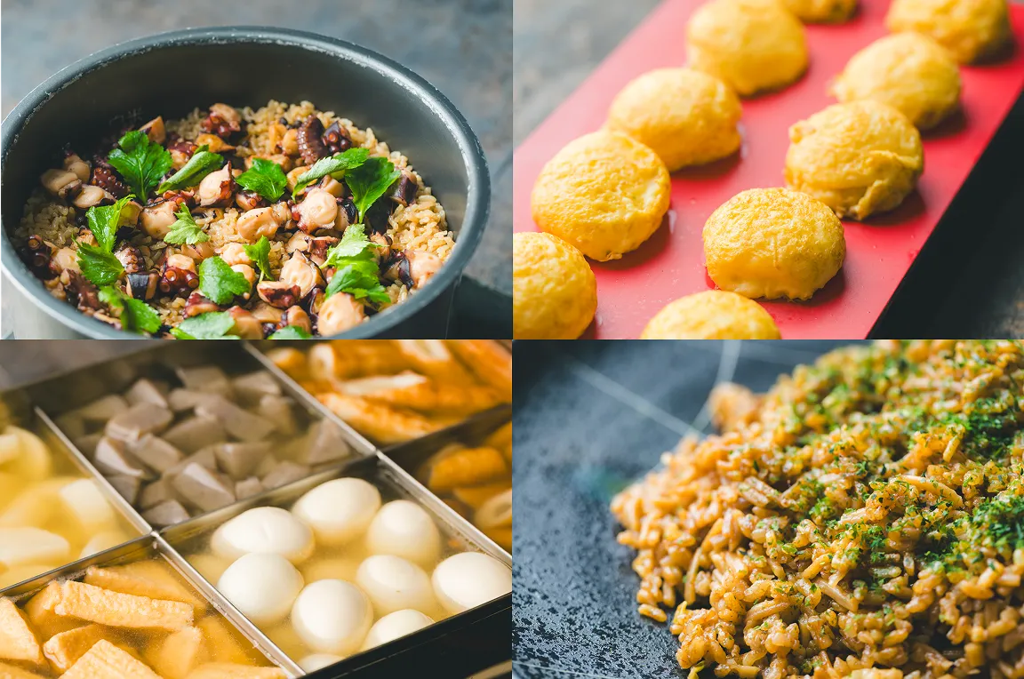 地元の味と出会う、朝のご馳走。