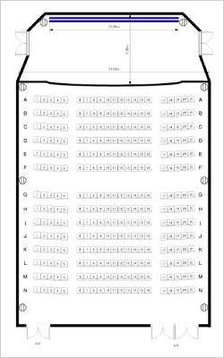 あじさいホール 座席表