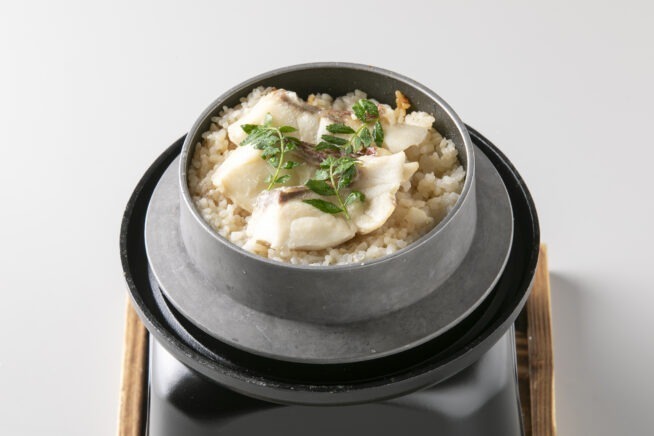 明石鯛の釜炊き