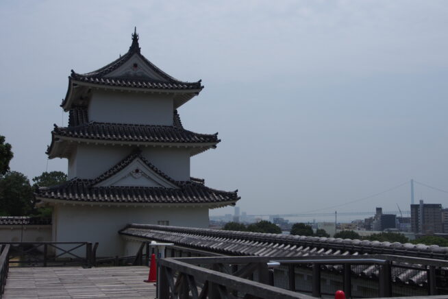 明石城址