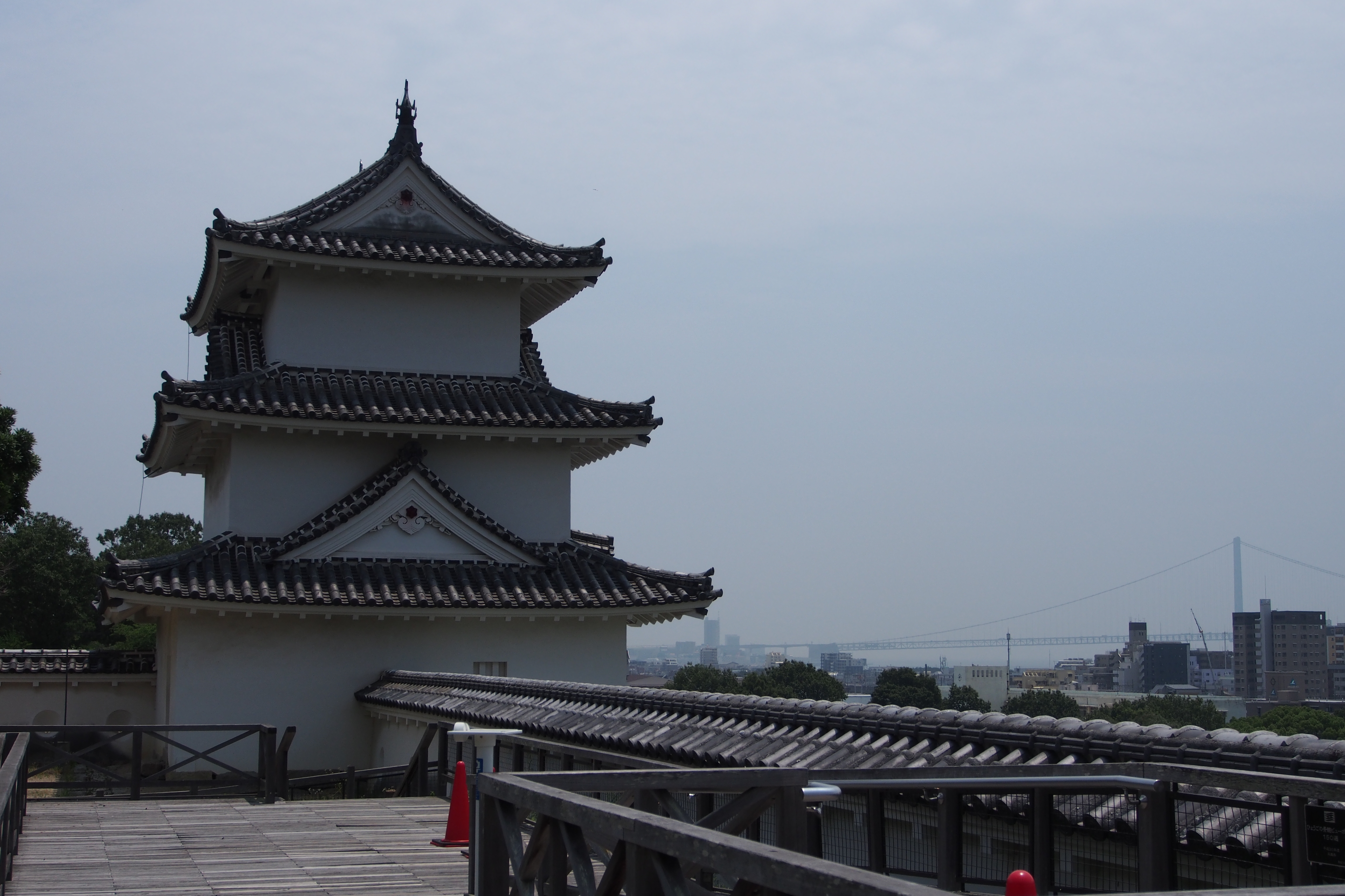 明石城址