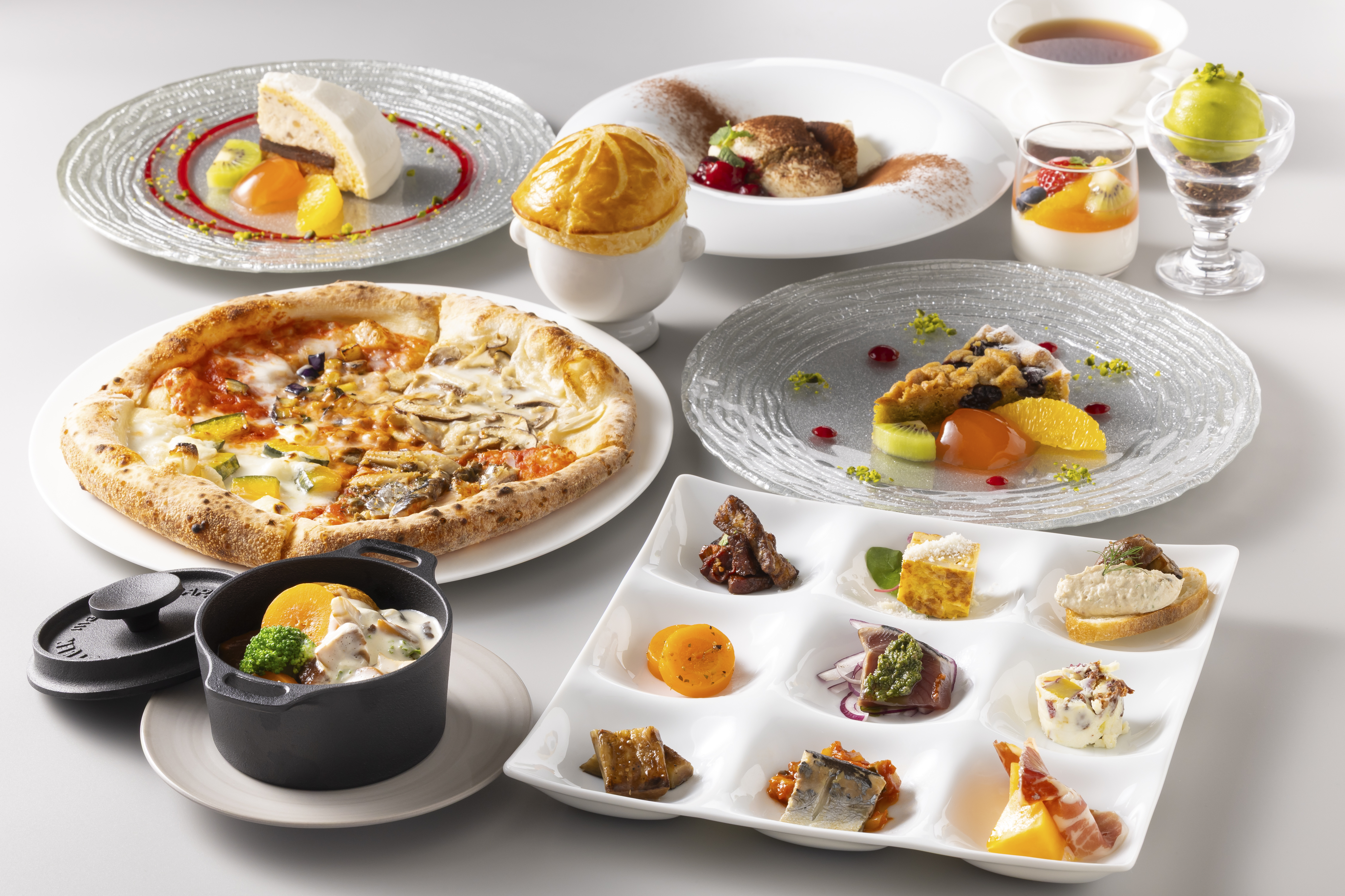 ランチ限定four ~フール~　［ピッツァ食べ放題ランチ］