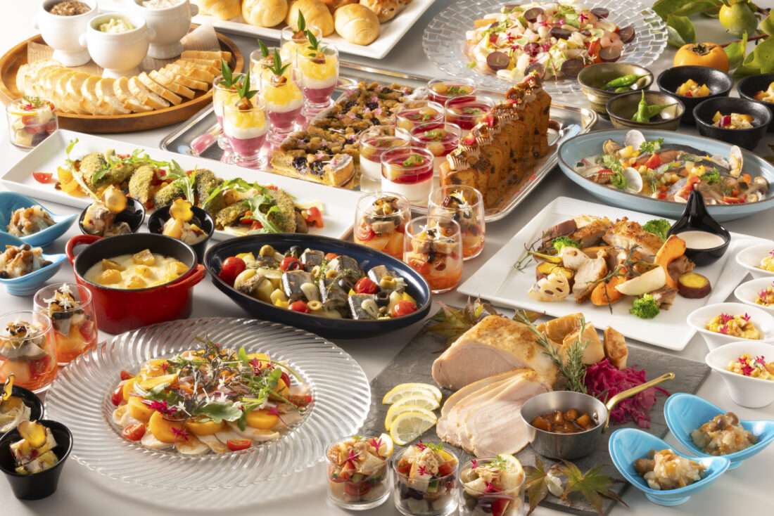 秋の味覚ブッフェ