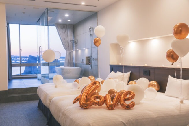 【特別な日を彩る】バルーン装飾でサプライズ演出プラン＜朝食付＞