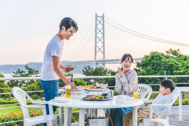【夏の風物詩】明石海峡を望む絶景テラスで楽しむ「ガーデンバーベキュー＆ブッフェボード」開催