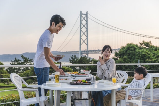 【夏の風物詩】明石海峡を望む絶景テラスで楽しむ「ガーデンバーベキュー＆ブッフェボード」開催