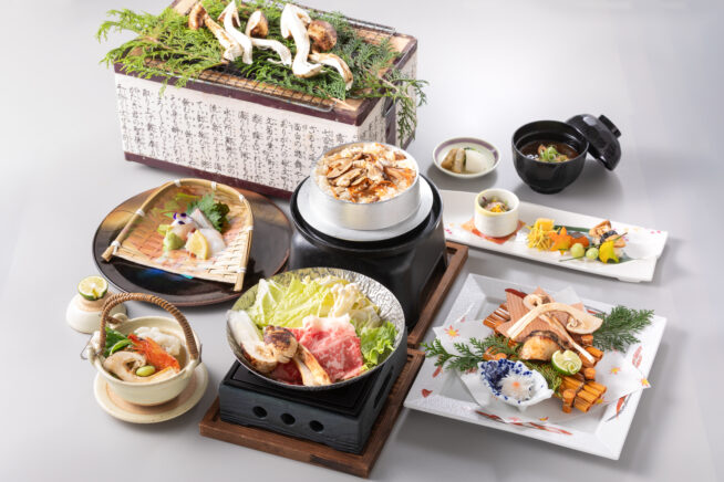 秋の味覚の王様を堪能「有栖川謹製 松茸会席」